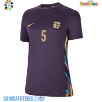 Camisa de time de futebol Inglaterra John Stones #5 Replicas 2º Equipamento Feminina Europeu 2024 Manga Curta
